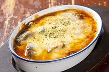 画像:なすとトマトソースのチーズ焼