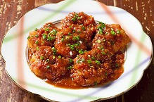 画像:海老のチリソース煮