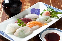 画像:ミニにぎり寿司(4貫) ※中央町店限定